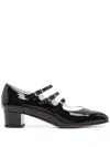 CAREL PARIS CAREL PARIS NOIR REFLEX PATENT MARY JANE SHOES