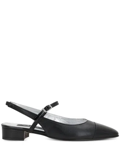 Carel Paris Oceano Leather Slingback Ballets