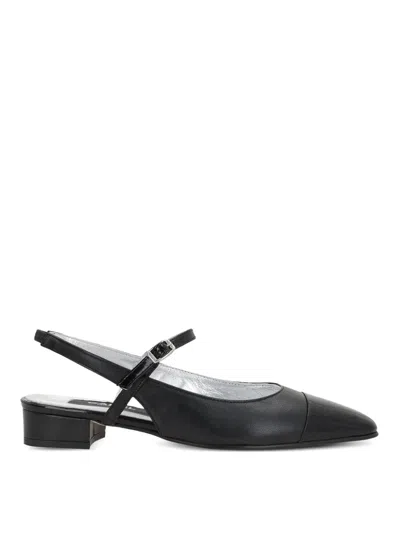 Carel Paris Oceano Ballet Flats In Black