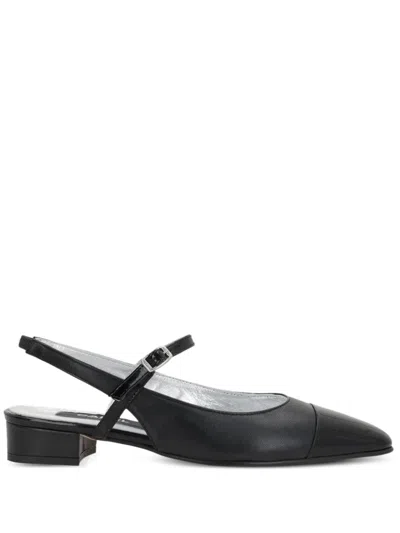 Carel Paris Oceano Ballet Flats In Black