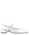 Carel Paris Oceano Ballerinas In Silver