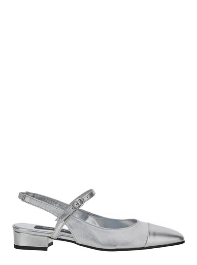 Carel Paris Sling Back Oceano In Metallic