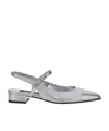 Carel Paris Open-heeled Ballet Shoes In Gray