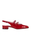 Carel Paris Slingback In Red Patent Leather In Red