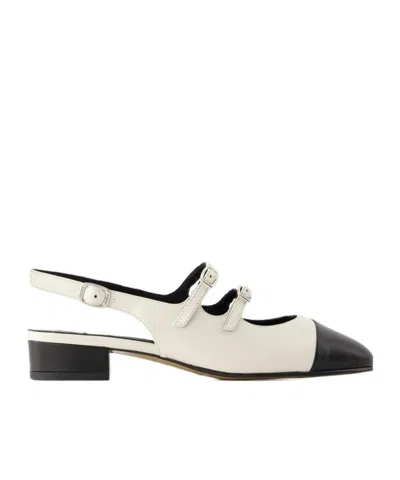 CAREL PARIS OPEN-HEELED MARY JANE SHOES