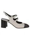 Carel Paris Papaya Nappa Leather T-strap Mary Jane Shoes