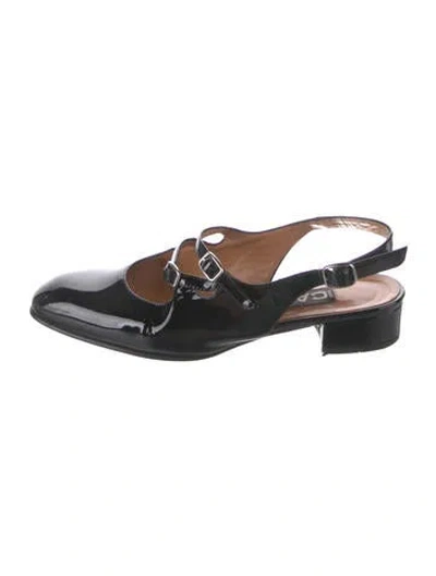 Pre-owned Carel Paris Patent Leather In Black