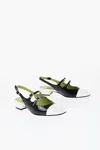 Carel Paris Patent Leather Mary Jane Pumps With Double Buckle