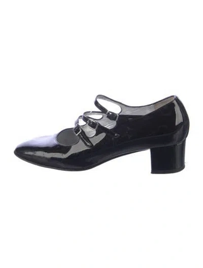 Pre-owned Carel Paris Patent Leather Pumps In Blue