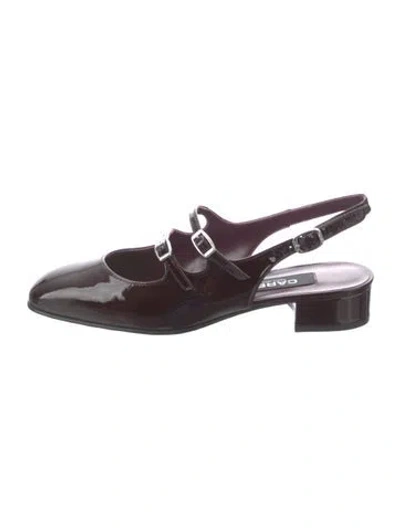 Pre-owned Carel Paris Patent Leather Pumps W/ Tags In Purple