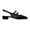 Carel Paris Peach Night Pumps In Black