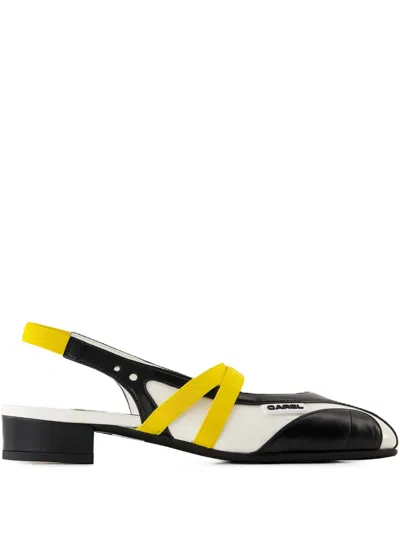 Carel Paris Peachy Slingback Pumps In Black