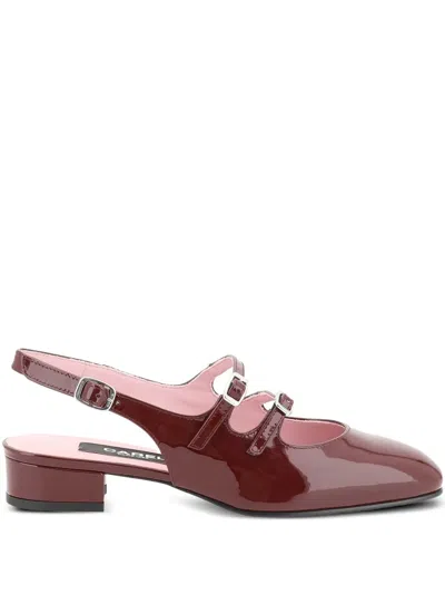 Carel Paris Peche Ballerina Shoes In Rot