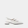 Carel Paris Peche Pumps In White