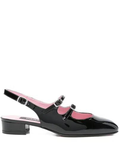 CAREL PARIS PECHÉ SLINGBACK SHOES,001324 BLACK