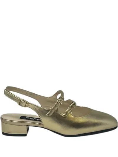 Carel Paris Peche Slingback Ballets In Animal Print
