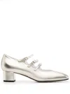 Carel Paris Kina 40mm Metallic Leather Pumps