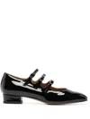 Carel Paris Ariana Patent Leather Mary Janes Ballet Flats In Black