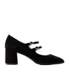 Carel Paris Alice 65mm Leather Pumps In Black