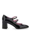 Carel Paris Keel Patent Leather Pumps In Black
