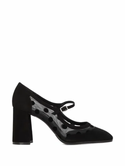 Carel Paris Sachanight Mesh Pumps In Black