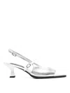 Carel Paris High-heeled Sandals In Silver