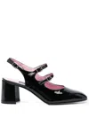 Carel Paris Banana Slingbacks In Black