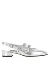 Carel Paris Carel Sandals In Silver Calf