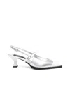 Carel Paris High-heeled Sandals In Silver