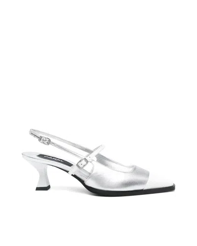 Carel Paris Scarpa Con Tacco In Silver