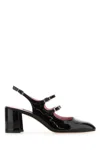 Carel Paris Banana Patent Leather Slingback Pumps