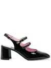 Carel Paris Banana Patent Leather Slingback Pumps