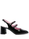 Carel Paris Banana Patent Leather Slingback Pumps