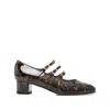 Carel Paris Shoes Brown, Black In Black