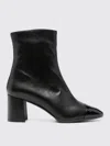 Carel Paris Esprit Leather Ankle Boots In Black