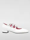 Carel Paris Ariana Patent Leather Mary Janes Ballet Flats In White