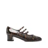 Carel Paris Leopard Patent Leather Mary Jane Pumps In Animal Print