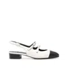 Carel Paris Abricot 35 Leather Slingback Pumps In Multicolor