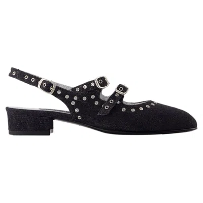 CAREL PARIS SLING BACK QUEEN - CAREL - DENIM - BLACK