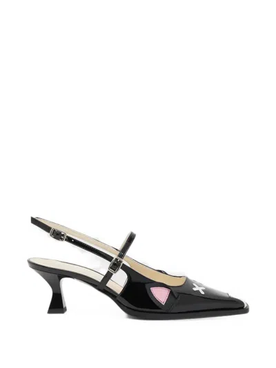 Carel Paris Souris Heeled Pumps In Black