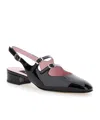 Carel Paris 'peche' Black Mary Jane Pumps In Black