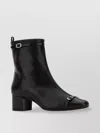 Carel Paris Start Ankle Boots Block Heel