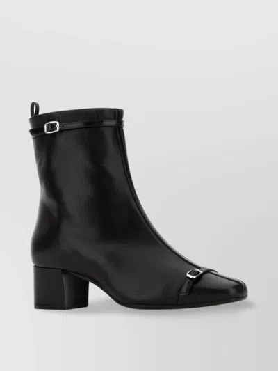 Carel Paris Start Ankle Boots Block Heel