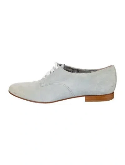 Pre-owned Carel Paris Suede Oxfords In Multi