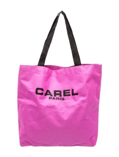 Pre-owned Carel Paris Tote In Pink