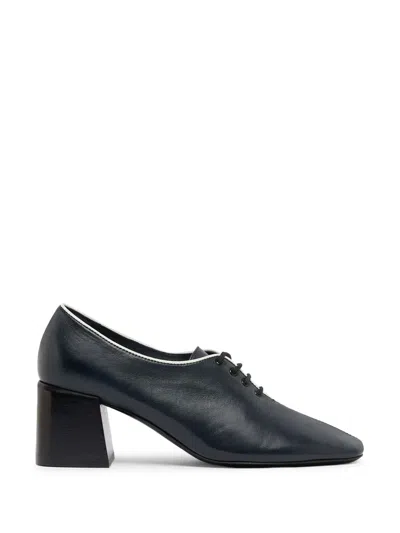 Carel Paris Vittoria Lace-up Heeled Pumps In Black