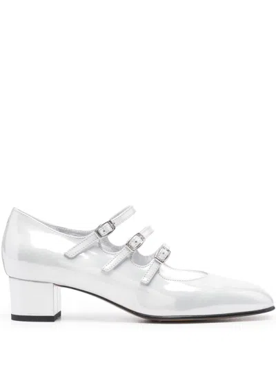 CAREL PARIS CAREL PARIS WHITE REFLEX PATENT LEATHER M