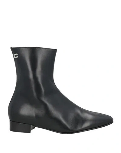 Carel Paris Woman Ankle Boots Black Size 7.5 Leather