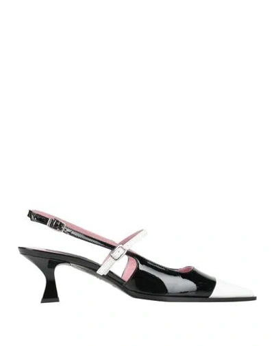 Carel Paris Woman Pumps Black Size 8 Leather