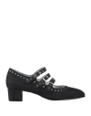 Carel Paris Woman Pumps Black Size 8 Textile Fibers In Black